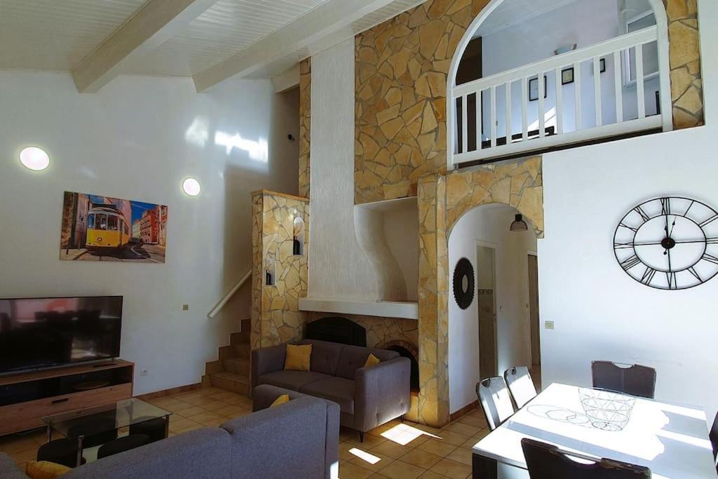 Villa H2O - Jacuzzi & Piscine Chauffee Le Barcarès Exteriör bild