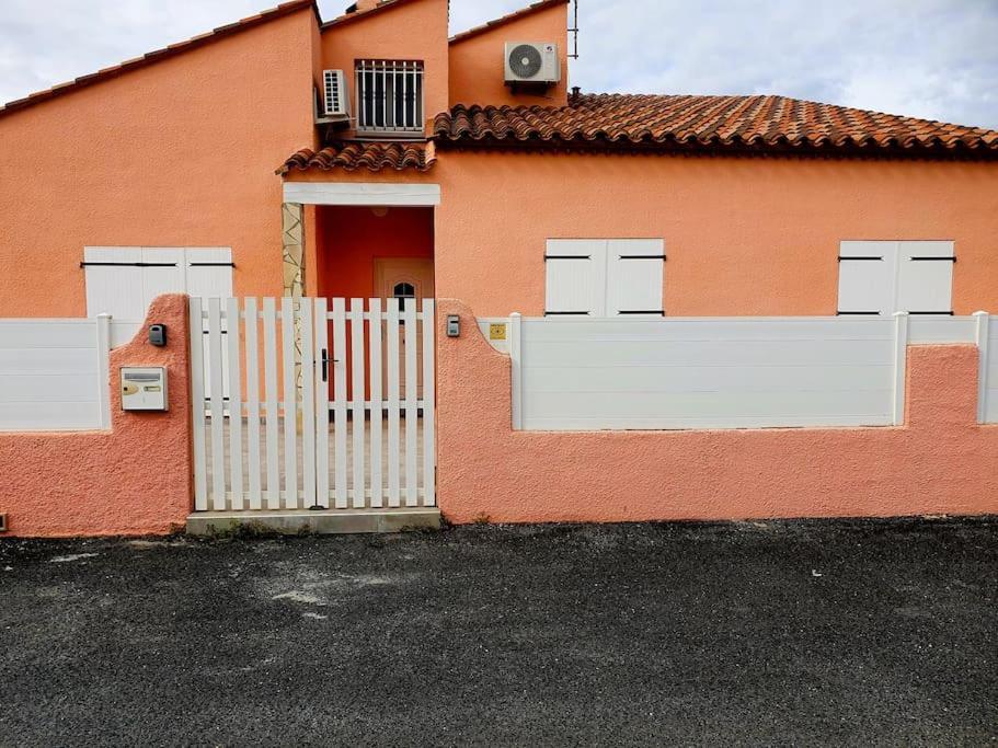 Villa H2O - Jacuzzi & Piscine Chauffee Le Barcarès Exteriör bild