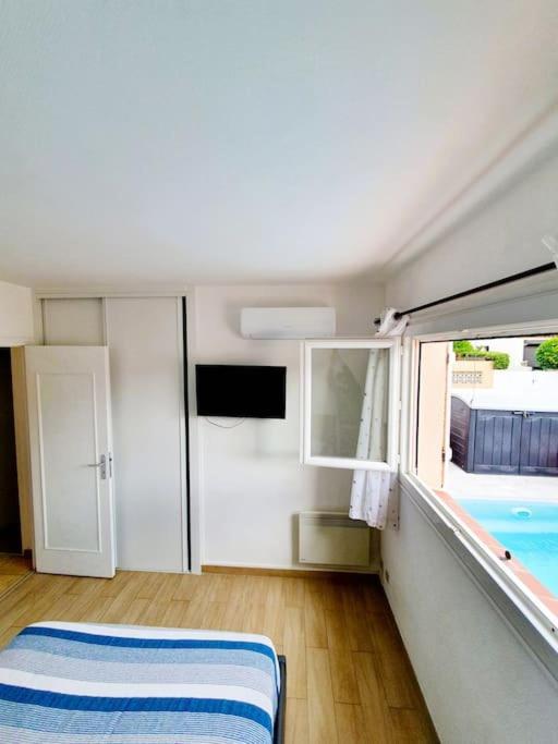 Villa H2O - Jacuzzi & Piscine Chauffee Le Barcarès Exteriör bild