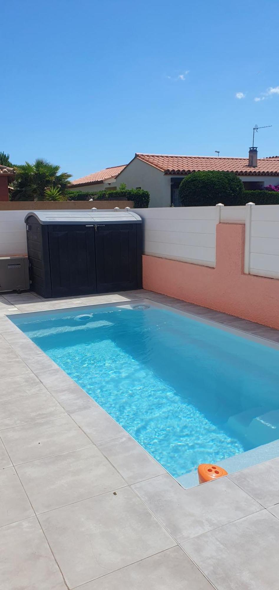 Villa H2O - Jacuzzi & Piscine Chauffee Le Barcarès Exteriör bild